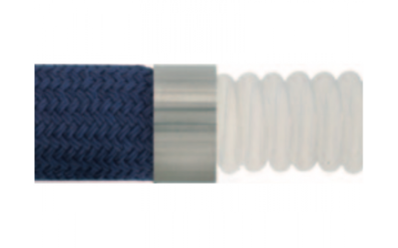 CVP/CXP-中型波紋PTFE軟管加聚丙烯編織網