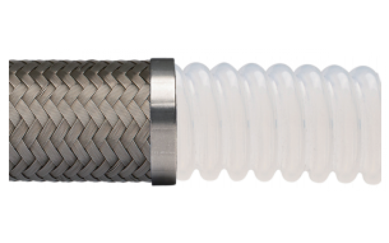 CBTA-波紋PFA特氟龍鋼絲編織軟管