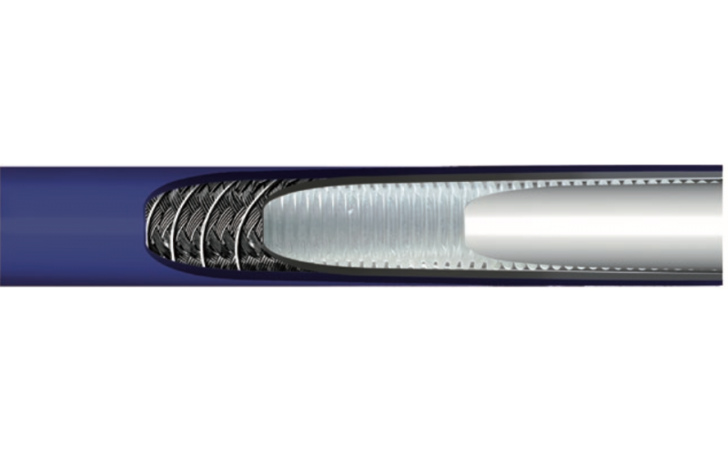 CSPR-平柔PTFE特氟龍鋼絲增強(qiáng)軟管